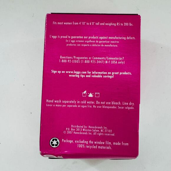 Leggs Everyday Knee Highs 10 Pair Nude  One Size Plus Size Sheer Toe NEW Sealed - Picture 3 of 3